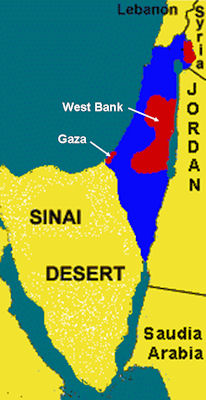 Israel-Palestine Map